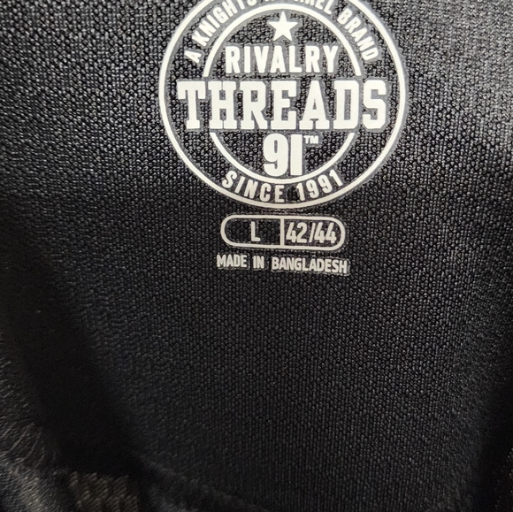 Wichita State Shockers Rivalry Threads 91 By Knights Apparel Men's Large Polo - Picture 5 of 10